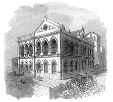 The German Club, Hong-Kong, 1872. Creator: Unknown