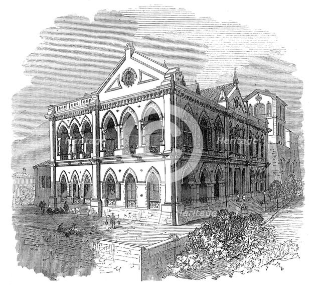 The German Club, Hong-Kong, 1872. Creator: Unknown.