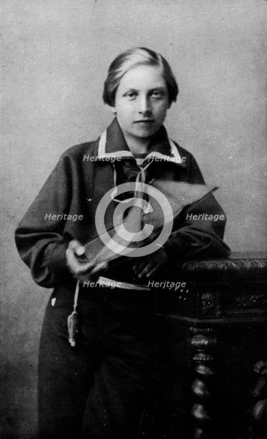 'The German Emperor as a Boy', c1870, (1917). Artist: J Russell & Sons.