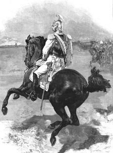 'The German Emperor Inspecting the Troops at the Wimbledon Review 1891. Creator: W Small