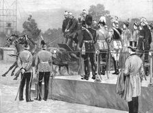 The German Emperor's visit to the Crystal Palace 1891 Creator: Unknown