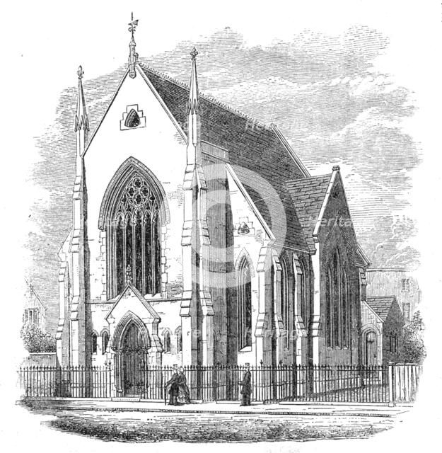 The German Evangelical Church, Halston-street, Lower-road, Islington, 1862. Creator: Unknown.