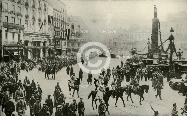 'The German Occupation of Lille', 1914, (1919). Creator: Unknown.