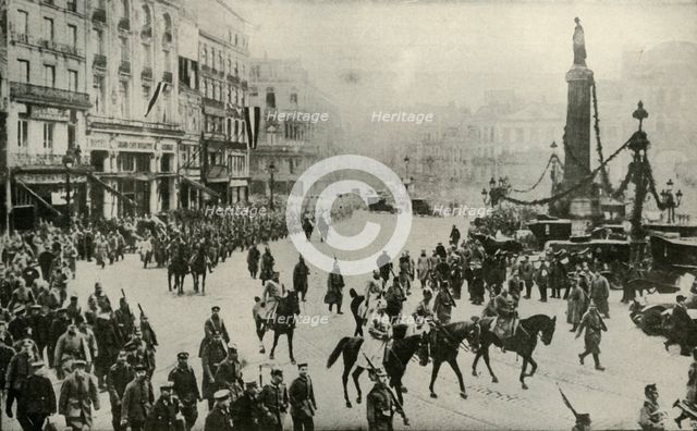 'The German Occupation of Lille', 1914, (1919). Creator: Unknown.