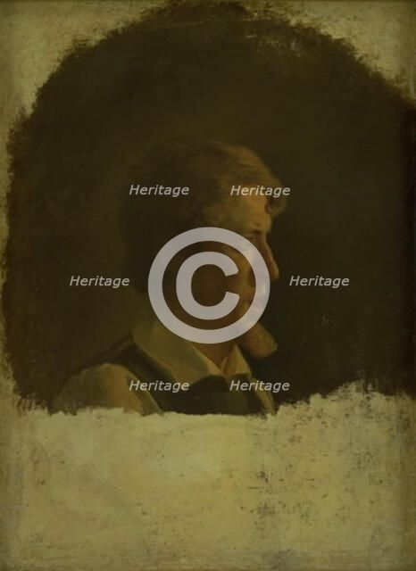 The German Painter Herman Kaufmann, 1831-1832. Creator: Wilhelm Bendz.