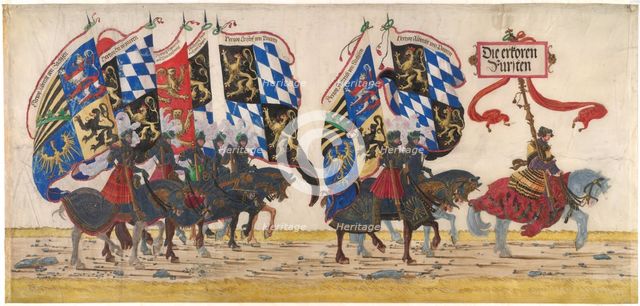 The German Princes, ca 1515. Artist: Altdorfer, Albrecht (c. 1480-1538)