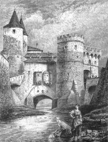 The Germans Gate, Metz; Alsace and Lorraine 1875. Creator: Unknown