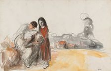 The Germans Have Gone Away, fourth quarter 1800s or first third 1900s. Creator: Jean Louis Forain (French, 1852-1931)
