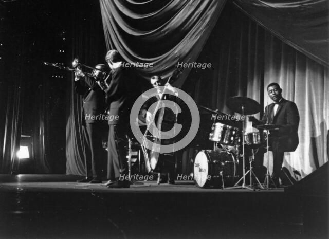 The Gerry Mulligan Quartet, London Tour, early 1960s.  Creator: Brian Foskett.