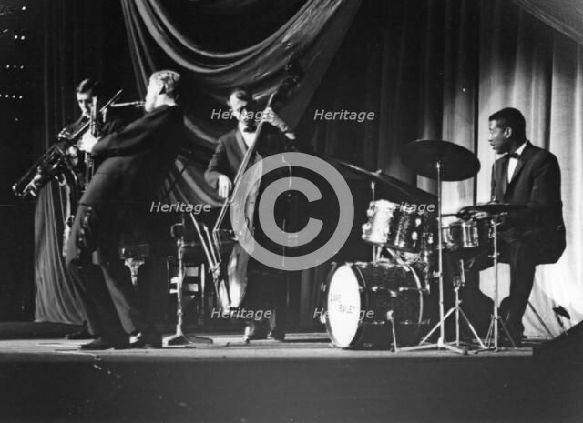The Gerry Mulligan Quartet, London Tour, early 1960s.  Creator: Brian Foskett.