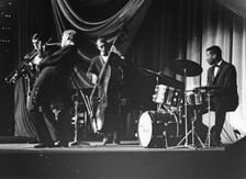 The Gerry Mulligan Quartet, London Tour, early 1960s. Creator: Brian Foskett