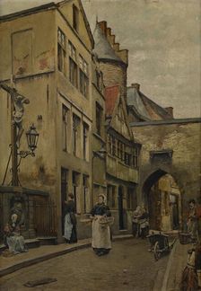 The Gevangenisbrug, 1880. Creator: Pieter Verhaert