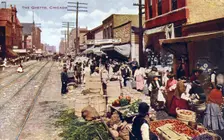 The ghetto, Chicago, Illinois, USA, 1910