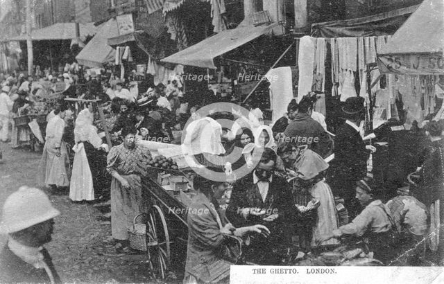 'The Ghetto. London', c1890. Creator: Unknown.