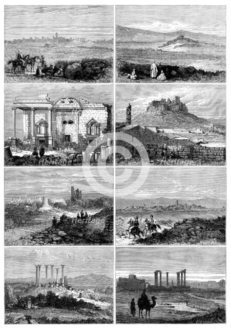 The Giant Cities of Bashan, 1873. Creator: Unknown.