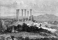 The Giant Cities of Bashan - Kanawat, 1873. Creator: Unknown