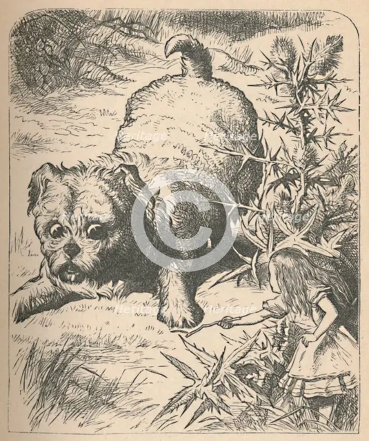 'The Giant Puppy', 1889. Artist: John Tenniel.