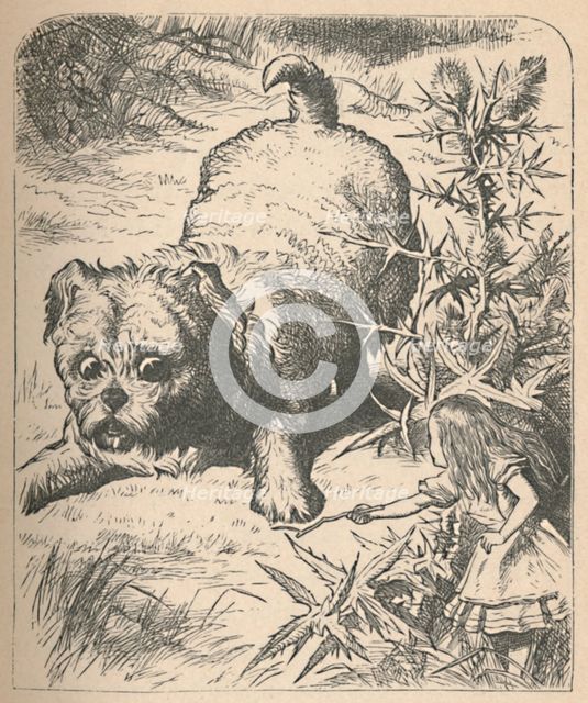 'The Giant Puppy', 1889. Artist: John Tenniel.