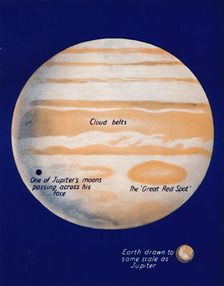 The Giant Planet and His Great Red Spot 1935