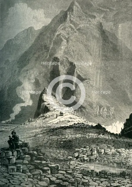'The Giant's Causeway', c1870.
