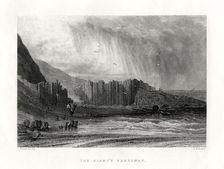 The Giant's Causeway, County Antrim, Northern Ireland, 1884. Artist: Edward Radclyffe