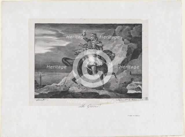 The Giaour, 1820. Creator: Theodore Gericault.