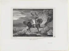 The Giaour, 1820. Creator: Theodore Gericault