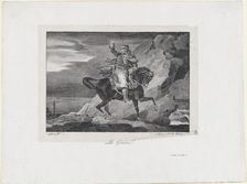 The Giaour, 1820. Creator: Theodore Gericault