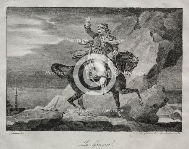 The Giaour, 1820. Creator: Théodore Géricault (French, 1791-1824).