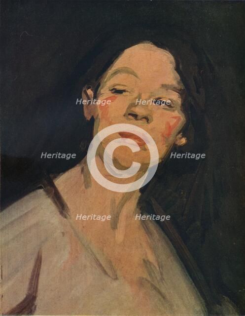 'The Gipsy', c1900.  Artist: Samuel John Peploe.