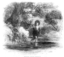 "The Gipsy Child", 1860. Creator: Dalziel Brothers