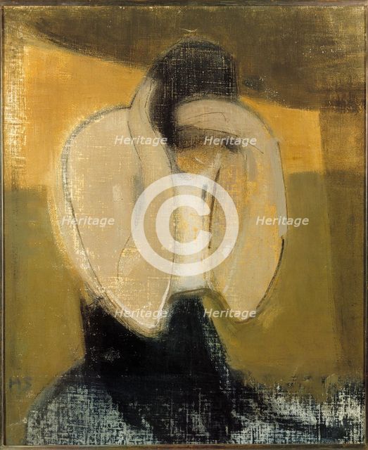 The Gipsy Woman, 1919. Creator: Schjerfbeck, Helene (1862-1946).