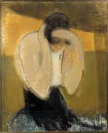 The Gipsy Woman, 1919. Creator: Schjerfbeck, Helene (1862-1946)