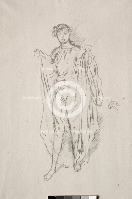 The Girl. Creator: James McNeill Whistler (American, 1834-1903).