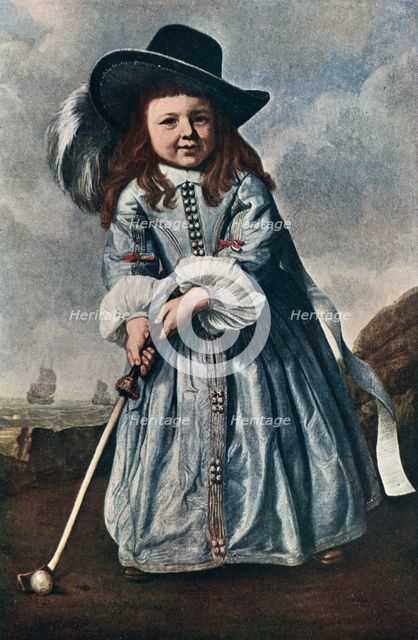 'The Girl Golfer', c1650, (1912).Artist: Aelbert Cuyp