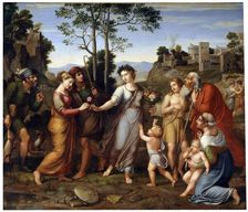 The Girl from the Foreign Parts early 19th century. Artist: Franz Riepenhausen