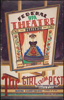 The Girl from Pest, New York, [1930s]. Creator: Unknown