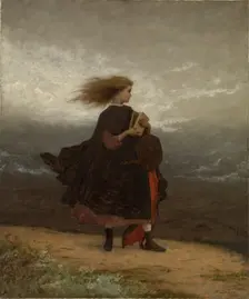The Girl I Left Behind Me, ca. 1872. Creator: Eastman Johnson
