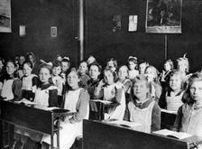 The girls that live in Dr Barnardo's home at Barkingside, London, 1926-1927