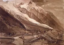The Glacier des Bossons, Chamonix, June 1849. Artist: John Ruskin