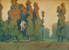 The Glade c1910. Artist: Alfred Hartley
