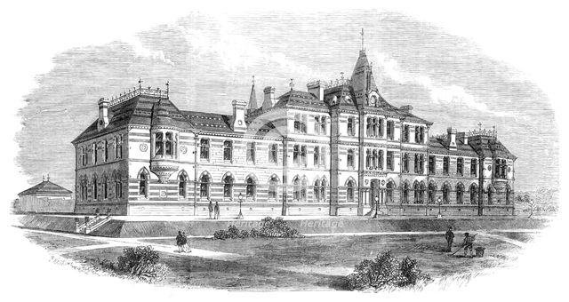 The Glasgow Institution for the Deaf and Dumb, 1869. Creator: F. Watkins.