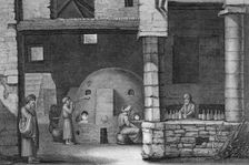 The Glass Bottle Maker 1922. Creator: Unknown