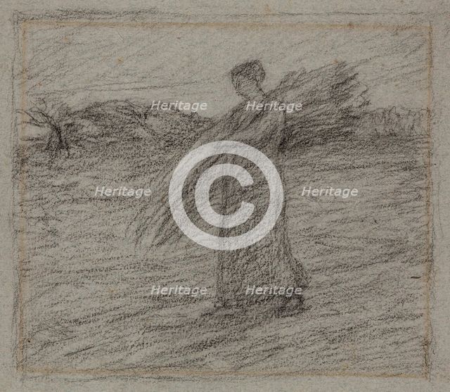 The Gleaner, c1870-1896. Creator: Wyatt Eaton.