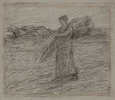 The Gleaner, c1870-1896. Creator: Wyatt Eaton