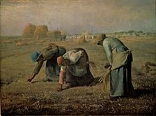 The Gleaner women 1857, by Jean Francois Millet