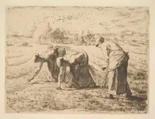 The Gleaners, 1834-75. Creator: Jean Francois Millet