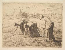 The Gleaners, 1834-75. Creator: Jean Francois Millet