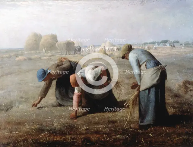 'The Gleaners', 1857. Artist: Jean Francois Millet