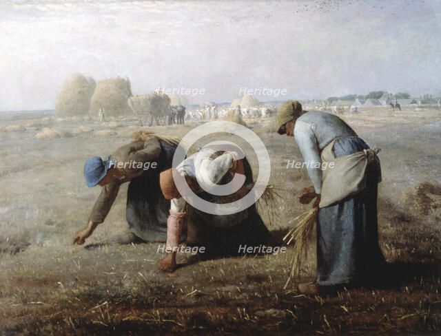 'The Gleaners', 1857. Artist: Jean Francois Millet
